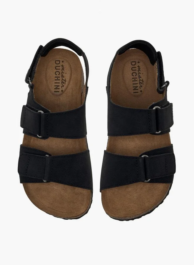 Mister Duchini Boys Hook & Loop Sandals