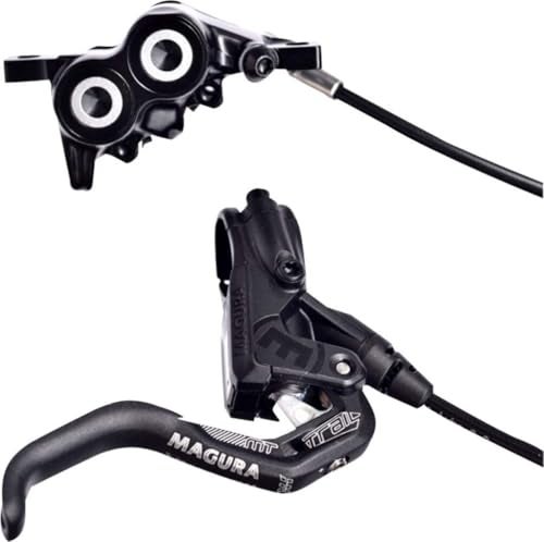 Magura MT Trail Sport 2701389 Bicycle Brake 1-Finger HC Lever Left/Right Suitable Set Consisting of Two Brakes for Front Wheel 4 and Rear Wheel 2 Pistons, Black, One Size - Image 3