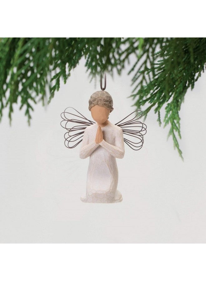 Willow Tree تمثال ملائكة الصلاة من شجرة الصفصاف، تمثال منحوت ومطلي باليد - Image 4