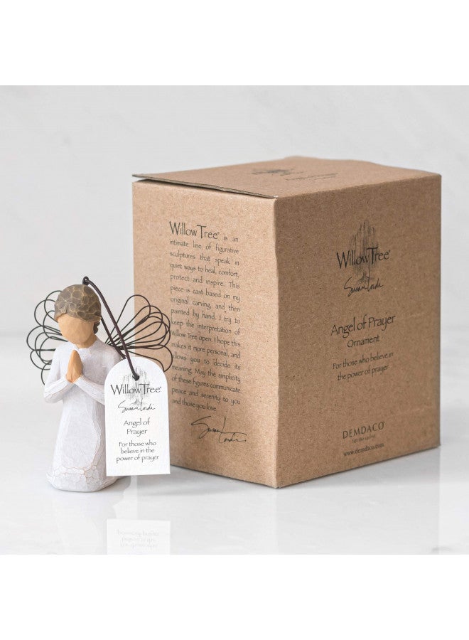 Willow Tree تمثال ملائكة الصلاة من شجرة الصفصاف، تمثال منحوت ومطلي باليد - Image 3