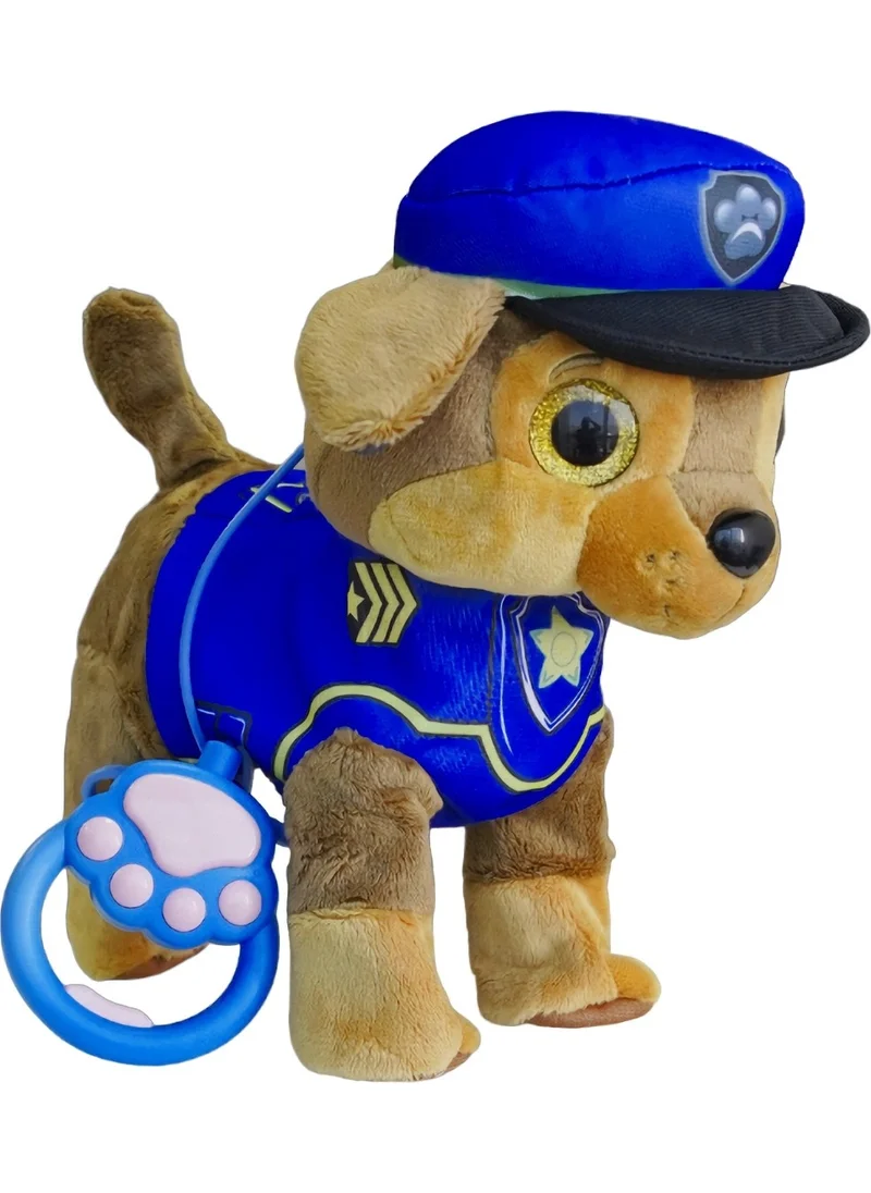 Mj Toys Paw Patrol Dog Walking, Barking Musical Leash Controlled Plush Toy