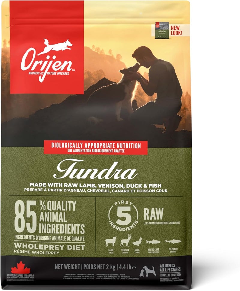 Orijen Tundra Dry Dog Food - 2KG - Image 2
