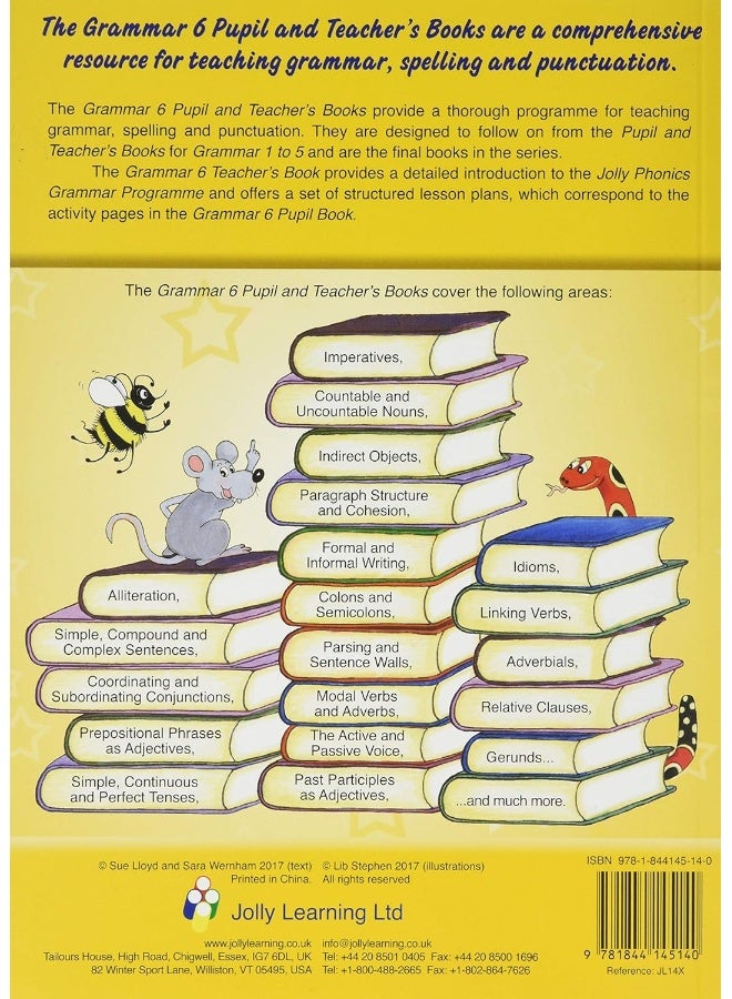 Grammar 6 Teacher's Book: In Precursive Letters (British English edition) - Image 2