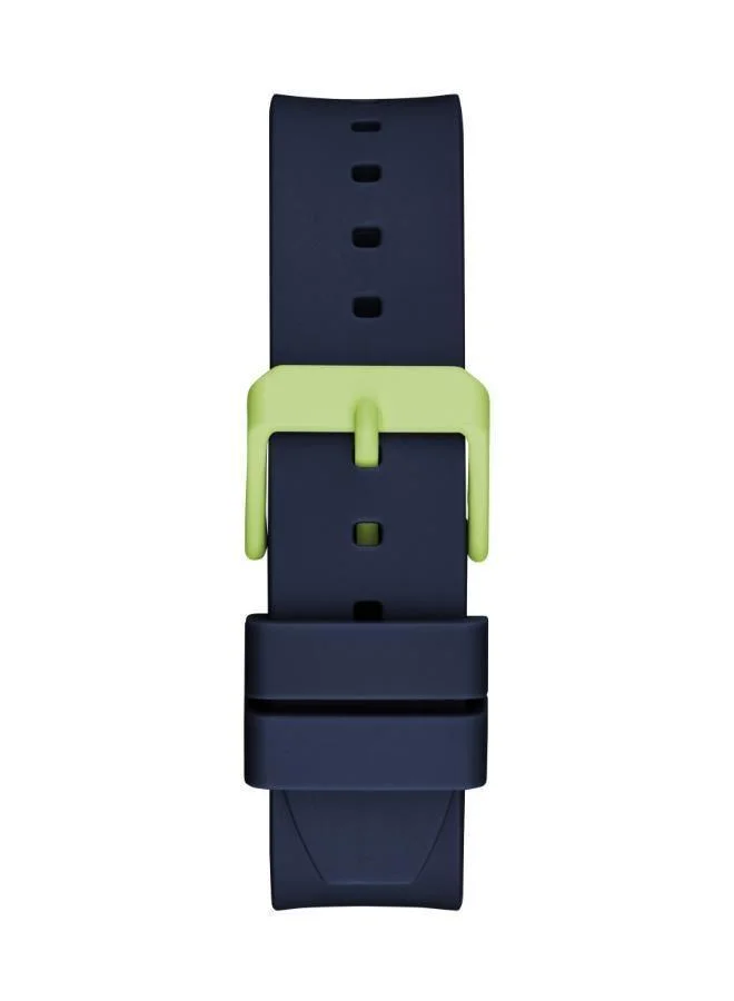 GUESS Matte Dial & Sustainable PU Strap Watch