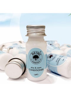 Old Tree Old Tree Neem & Aloevera Hair Conditioner Toiletries Kit 35ml - (Set of 50 Pcs) | Travel Size Conditioner Kit for Travelling, Hotel, Guest House | Hotel Amenities and Accessories for Dry & Fizzy Hair  - Image 1