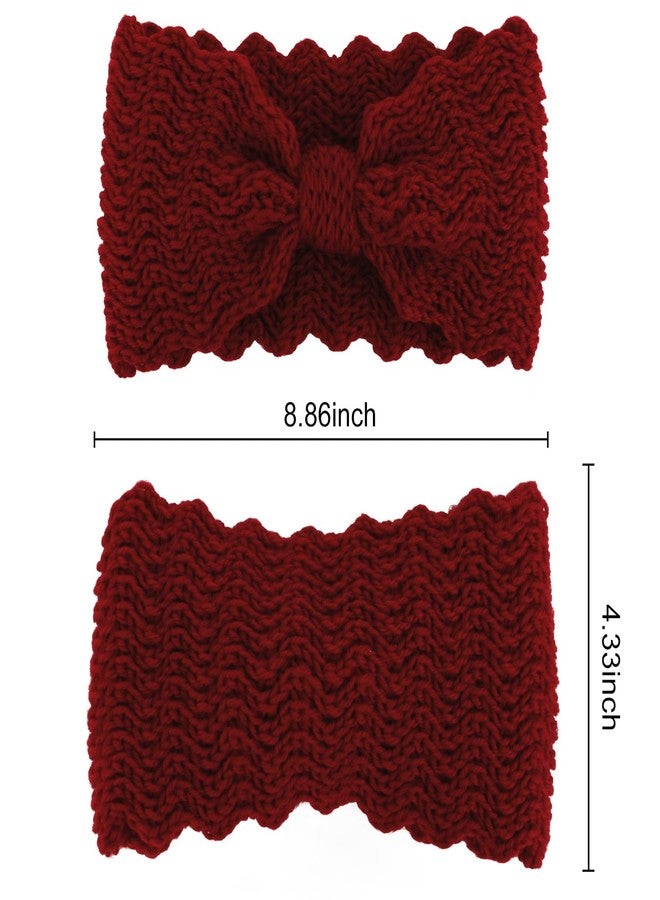 Amariver Knit Headband for Women 3Pcs Warmer Ears Headband Braided Winter Hairband Winter Accessories for Women - Image 2
