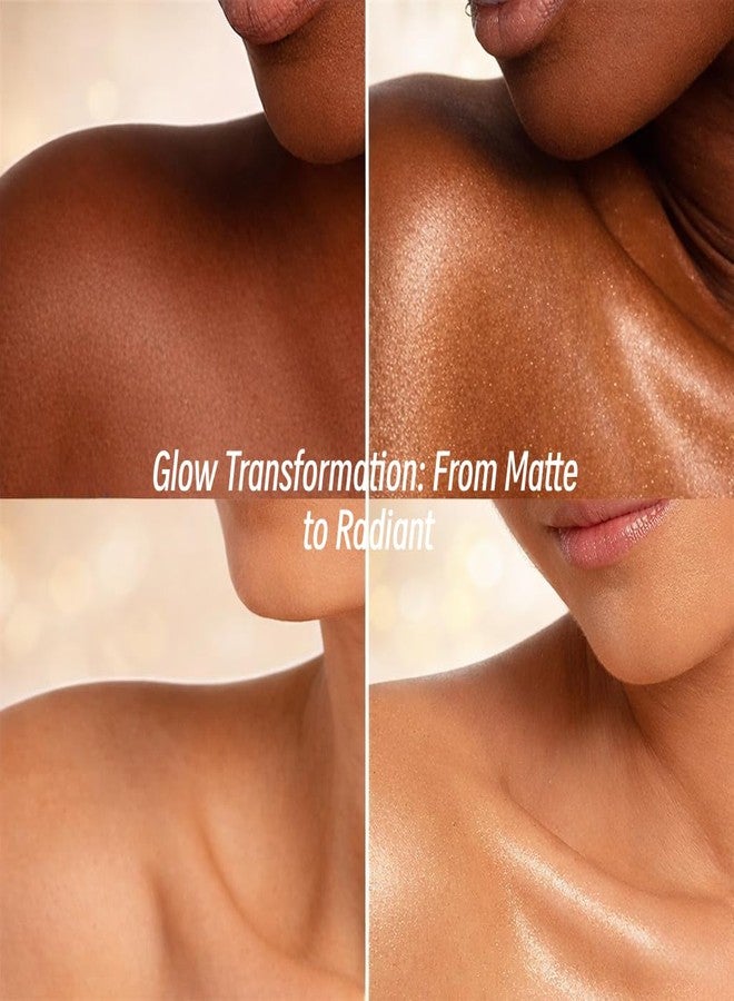 GOERTI Glow Bronzing Drops - Liquid Luminizer Bronzer for Face or Body Lightweight Shimmer Serum for a Dewy, Moisturizing Highlighter Makeup Sun-Kissed Look and Natural Radiance 1.6 Fl Oz (01#/ Champagne) - Image 5