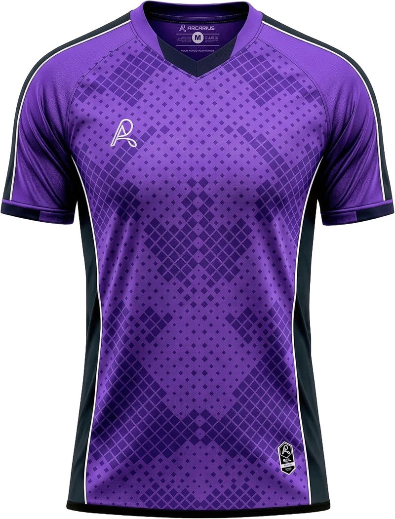 Arcarius Men's Invictus SOL Athletic Sports Jersey - Cooling, Breathable, Comfort - Image 1