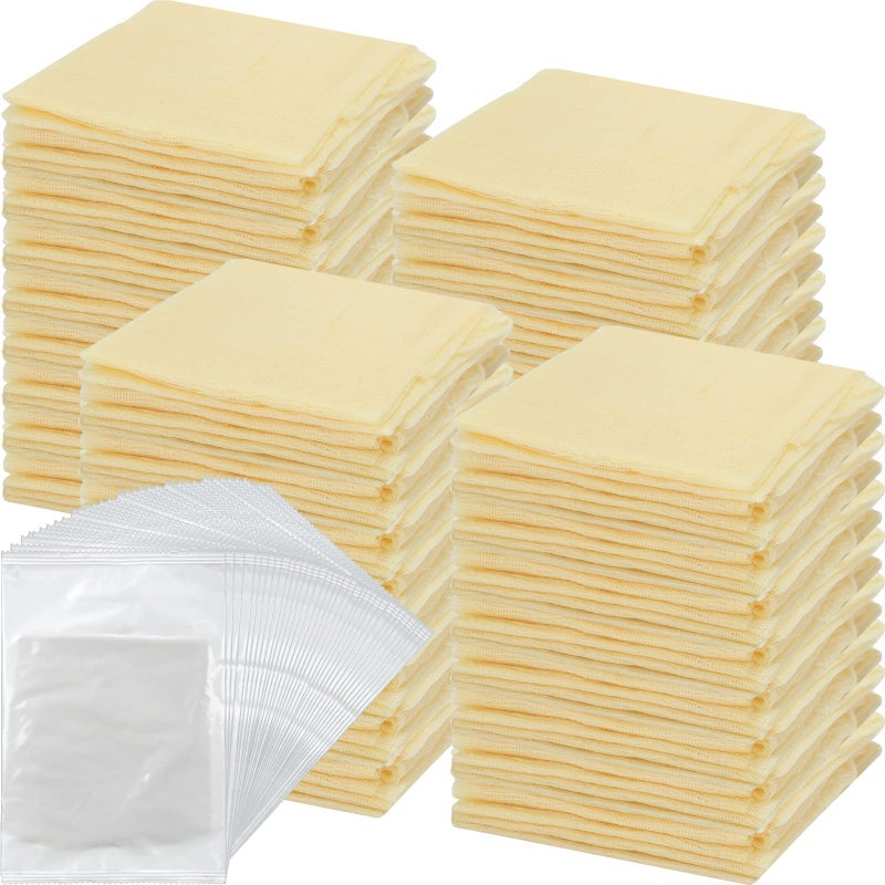Eccliy 90 Pcs Tack Cloths Painters Tack Cloth Woodworking Removing Dust Rags for Metal, Sanding Particles, Automotive, Painting, Woodworking,Cleans Surfaces - Image 1