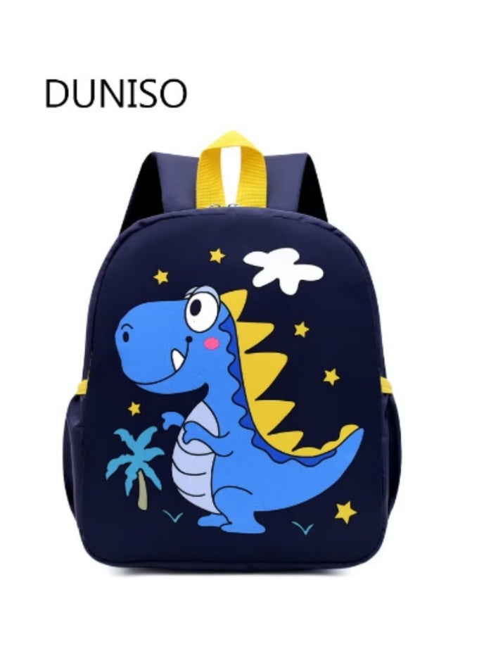 DUNISO Kids' Backpack with Dinosaur Pattern - Image 1