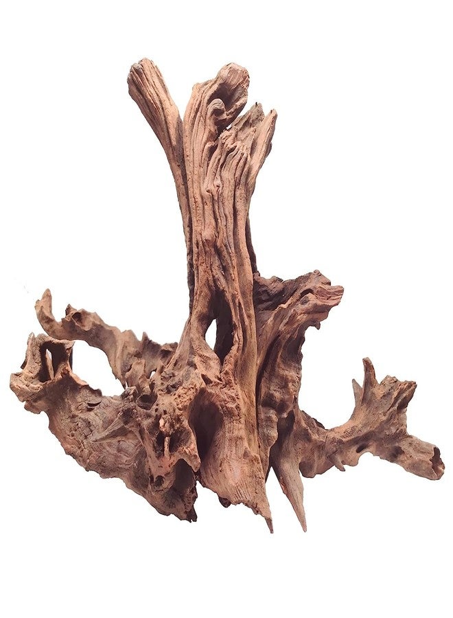WDEFUN Natural Driftwood for Aquarium Decor, 1-Piece 13''-17'' Large Driftwood for Decorations on Fish Tank, Reptiles Bearded Dragon Accessories or Air Plants - Image 1