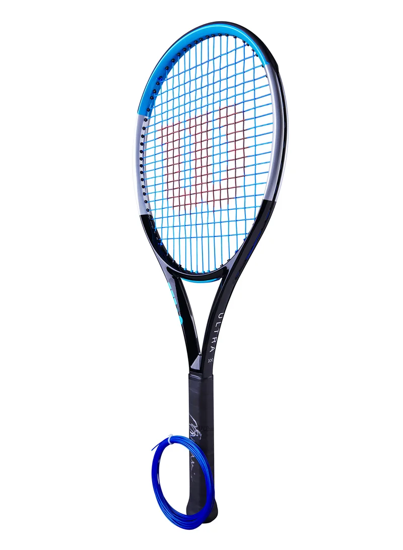 Wilson Sensation Tennis String Gauge 16 (1.34mm) - Set 40 ft / 12.2 m, Blue