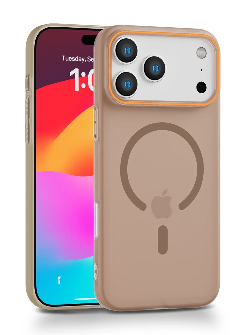 general Compatible with iPhone 17 Pro Max magnetic phone case anti-fall phone case - Image 1