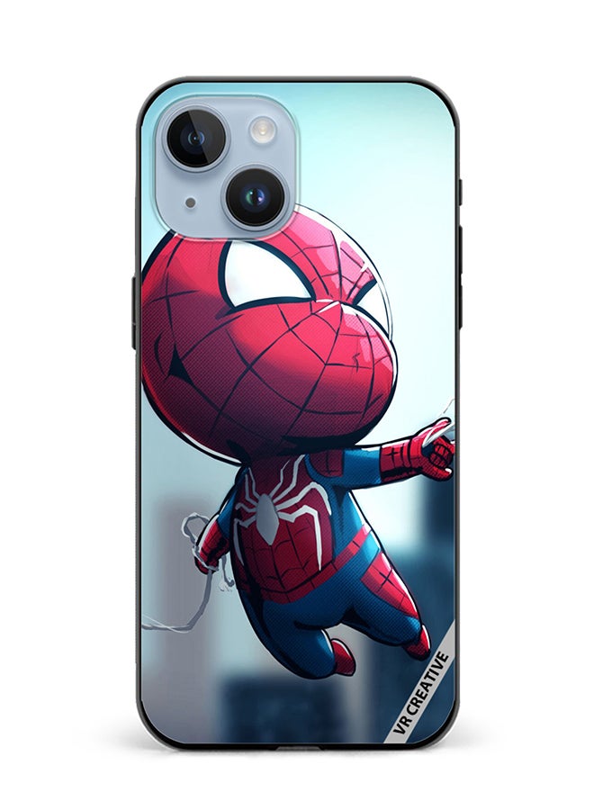 VR CREATIVE Protective Case Cover For Apple iPhone 15 Plus Spiderman Design Multicolour - Image 1