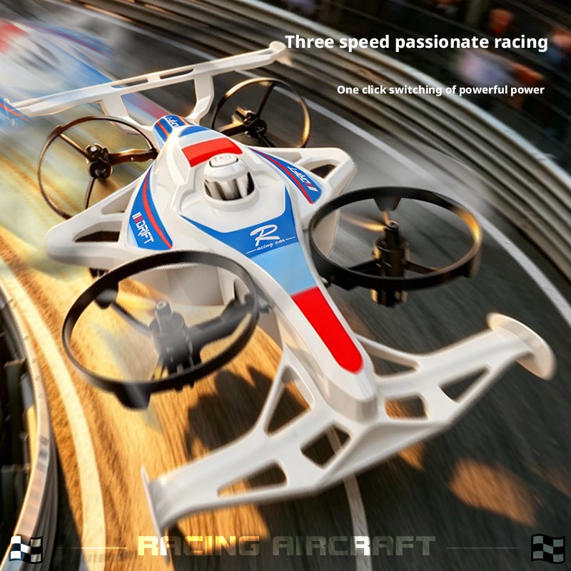 Remote Control Amphibious RC Quadcopter Car 2-in-1 Stunt Drone Toy - Image 2