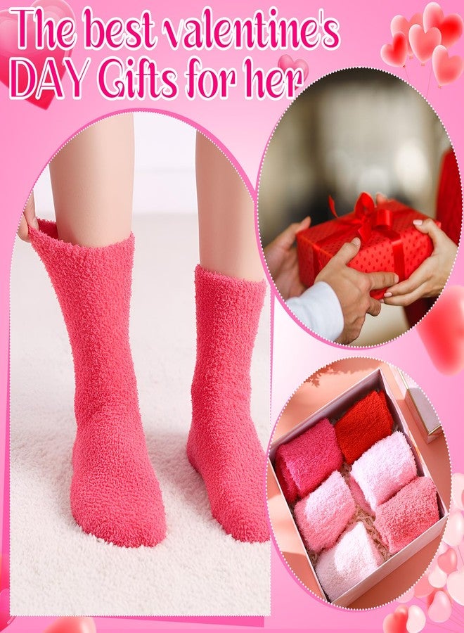 فوينكور جوارب نسائية شتوية ناعمة من Foaincore، 24 زوجًا، جوارب مريحة ودافئة من الألياف الدقيقة، هدية مثالية لعيد الحب - Image 5