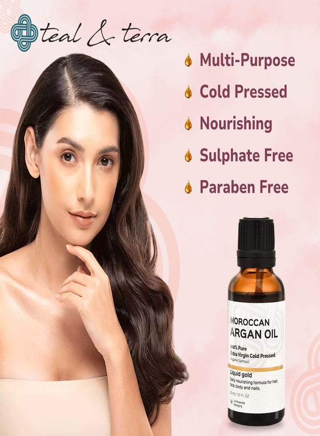 تيال آند تيرا زيت الشعر بالأرغان من تيل آند تيرا للتحكم في تساقط الشعر وإصلاح التجعد | مع زيت الأرغان المغربي للشعر الجاف والتالف والمجعد | يغذي فروة الرأس والشعر | تركيبة غير دهنية لجميع أنواع الشعر (30 مل) - Image 5