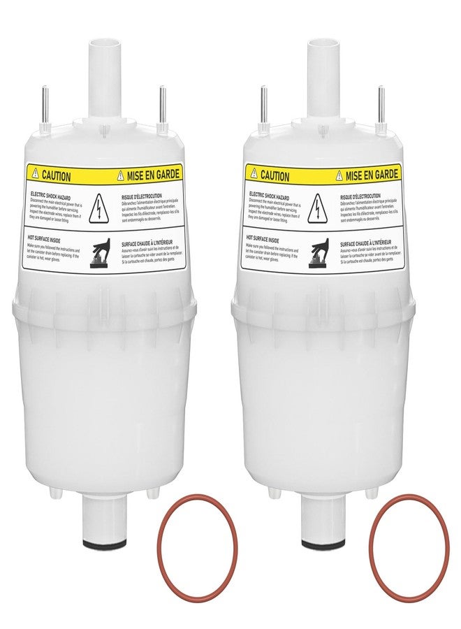 Mixzeny 80 Steam Canister Replacement Compatible with AprilAire Steam Humidifier Model 800, 801, 865, and 866, 80 Canister Replacement with O-Ring for Leak-Proof Seal, Pack of 2 - Image 1