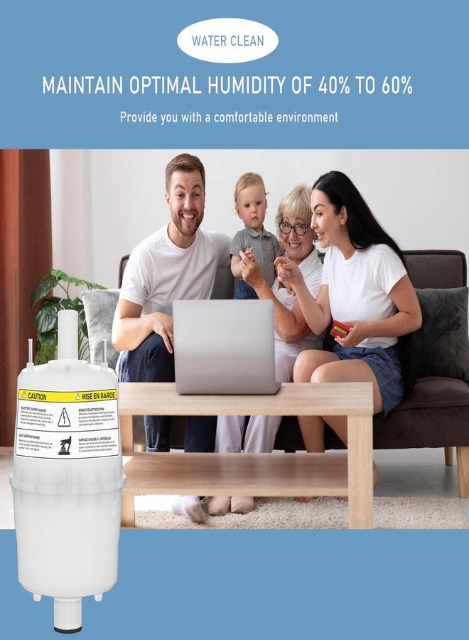 Mixzeny 80 Steam Canister Replacement Compatible with AprilAire Steam Humidifier Model 800, 801, 865, and 866, 80 Canister Replacement with O-Ring for Leak-Proof Seal, Pack of 2 - Image 5