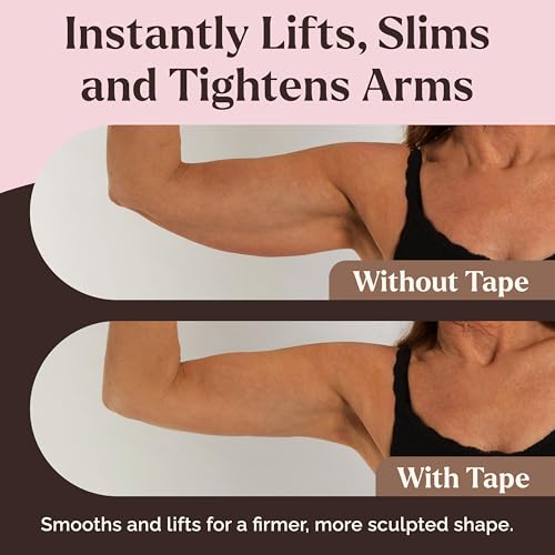 Instant Lifts Skinnies Arm Tape - Patented & Made in USA - Arm Lift Tape for Flabby Arms - Invisible & Sweatproof - 5 Pairs - Image 2