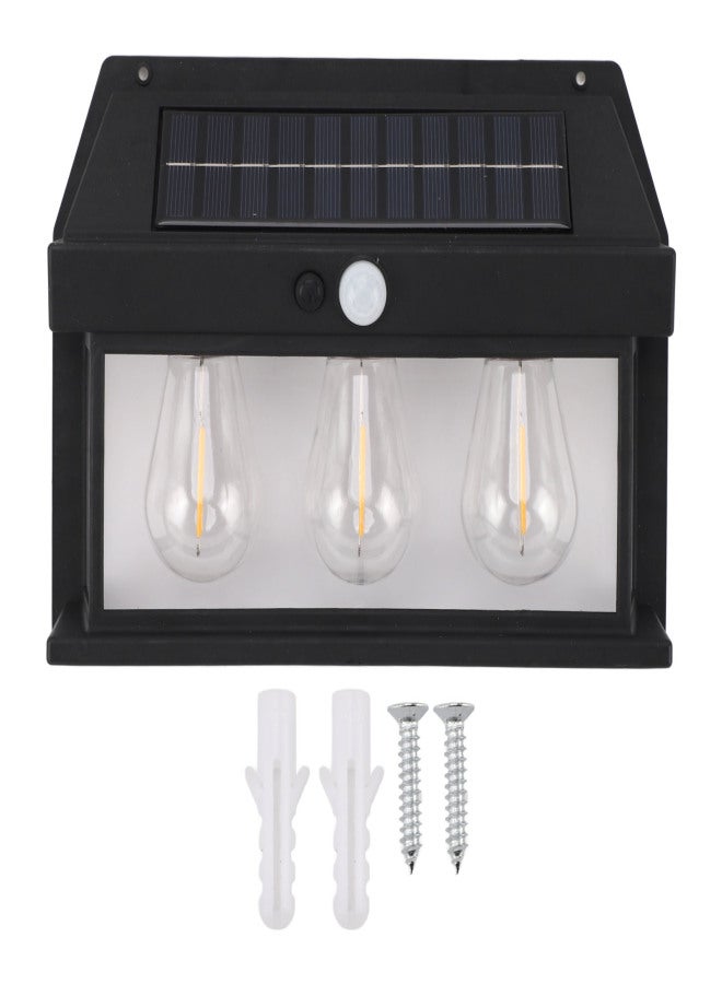 Solar Wall Light IP65 Waterproof Motion Sensing High Brightness Garden Lights for Outdoor Use - Image 1