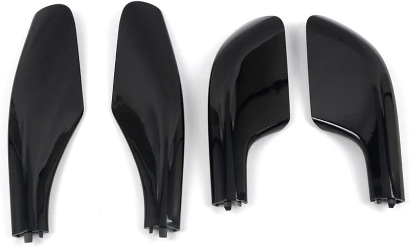 Wivplex 4PCS Black Roof Rack Rail End Cover for Toyota Land Cruiser - Image 2