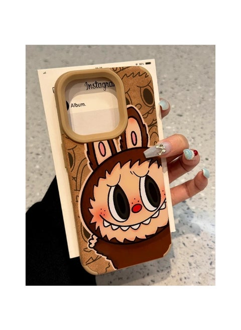 Creative Lambskin LABUBU Phone Case - Compatible with iPhone