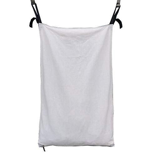 Amlrt HDHYK Adjustable Space Saving Door Hanging Laundry Hamper with Stainless Steel Hooks - Image 3