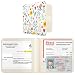 CoBak Car Registration and Insurance Holder Small and Lightweight Vehicle Glove Box Car Organizer Auto Truck Comparment Accessories Case for Essential Document Driver License Joyful Flowers - Image 2