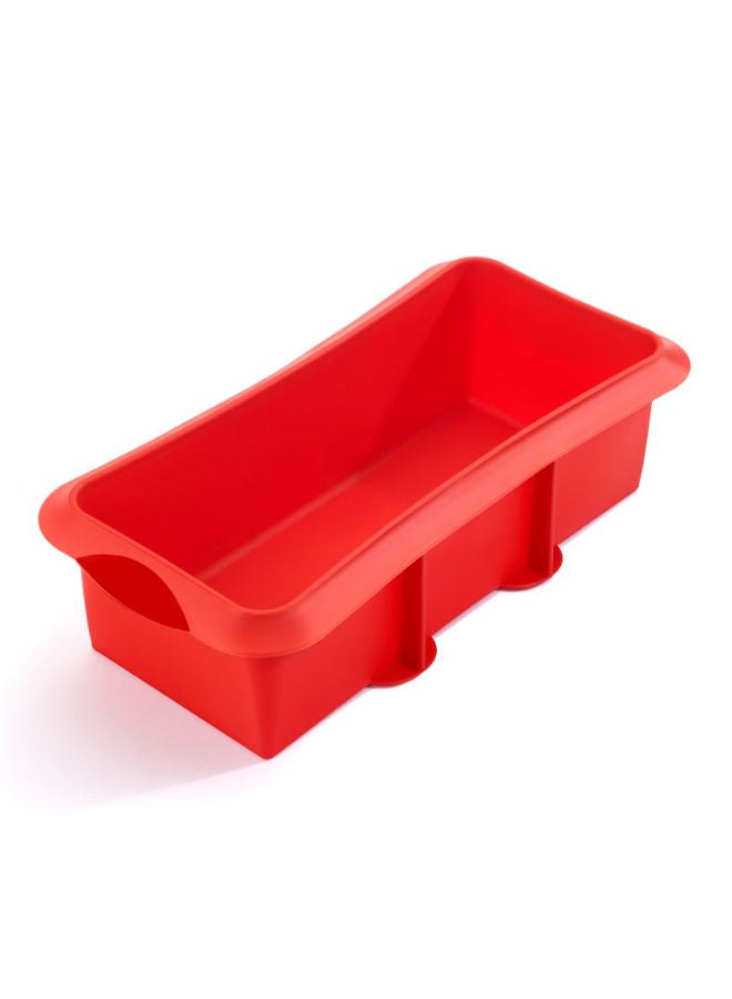 Lekue Plum Cake Rectangular Mould -Red - Image 1