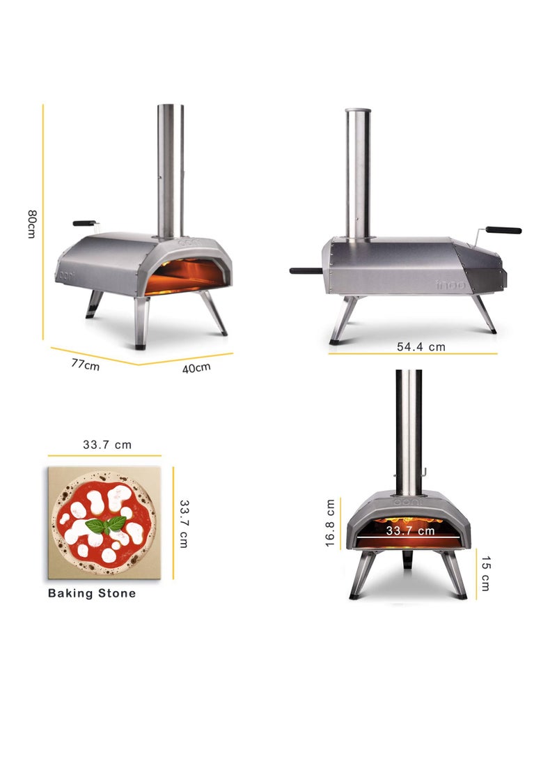 ooni - 12 Multi-Fuel Outdoor Pizza Oven - Image 1