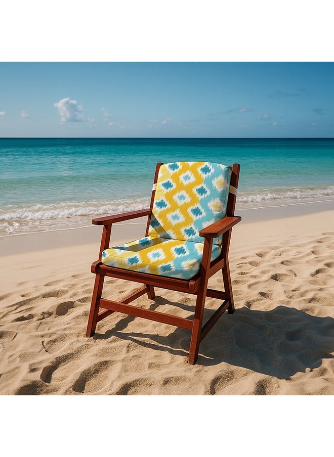 snooze Snooze Full cushion chair, Yellow vibes Design  - Image 1