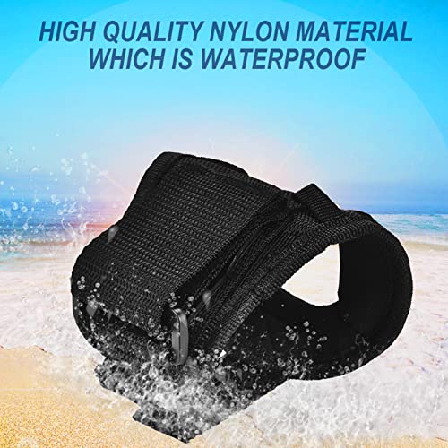 equlup Diving Light Holder, Nylon Light Glove Portable Flashlight Holder Universal Adjustable Wrist Strap Scuba Dive Accessories for Diving - Image 5