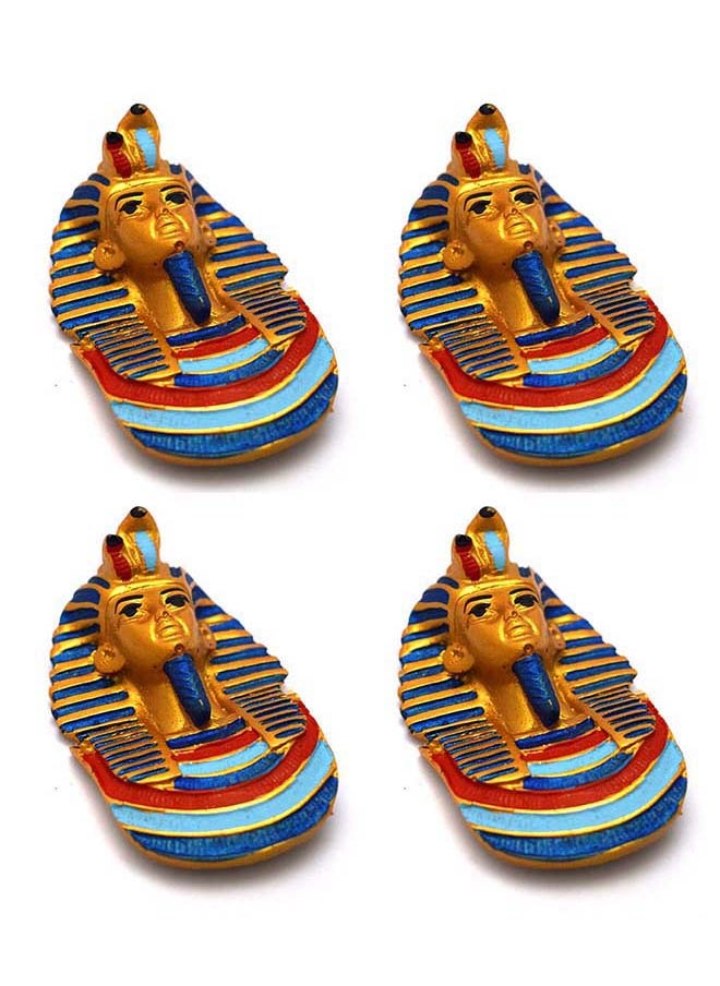 immatgar immatgar Decorative Egyptian souvenirs gift handmade Home decor Sculptures animals (Lion - burgundy - 9.5 CM Long) Mother Gift 