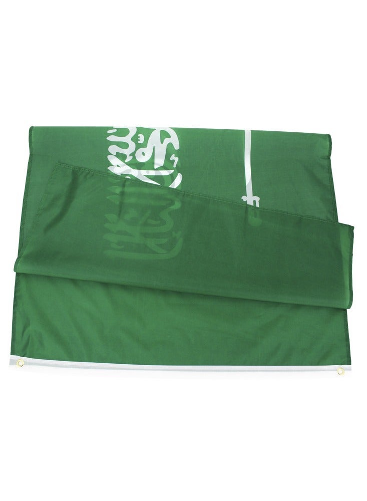 General Polyester Saudi Arabia Flag Ksa Be Proud&Show Off Your Patriotism 60x36 Cm  - Image 4