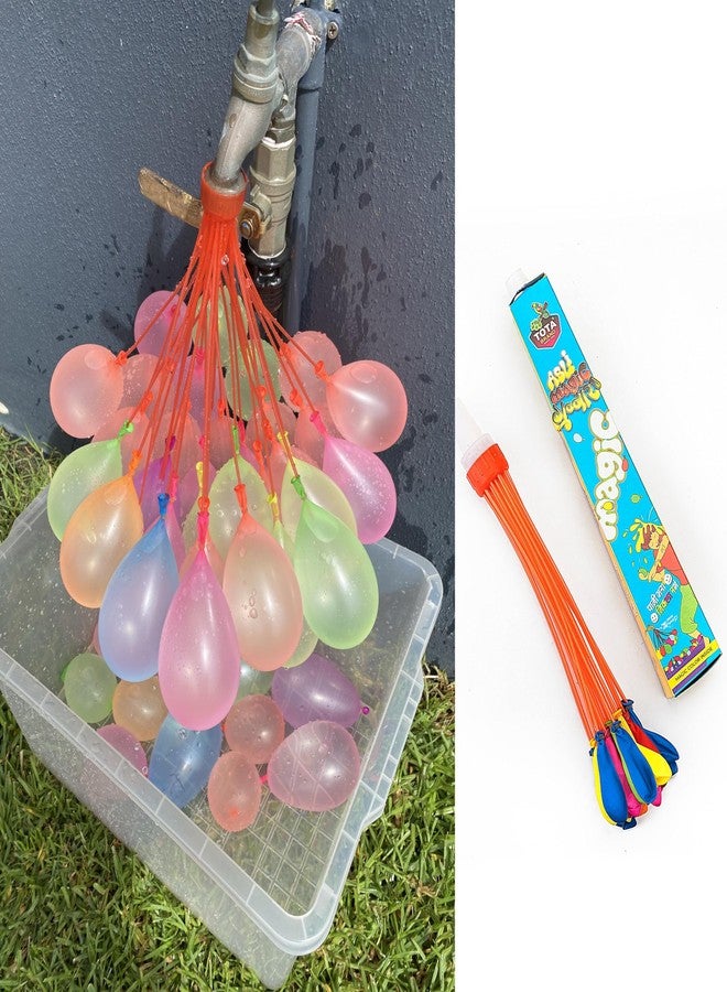 TOTA Asli Magic Holi Balloons | Fill Normal Water - Gets Coloured automatically | Set of 28 Water Baloons for Holi | Quick Fill and Auto Tie in 60 sec Gubbare | Multicolour Water Magic Balloons - Image 3