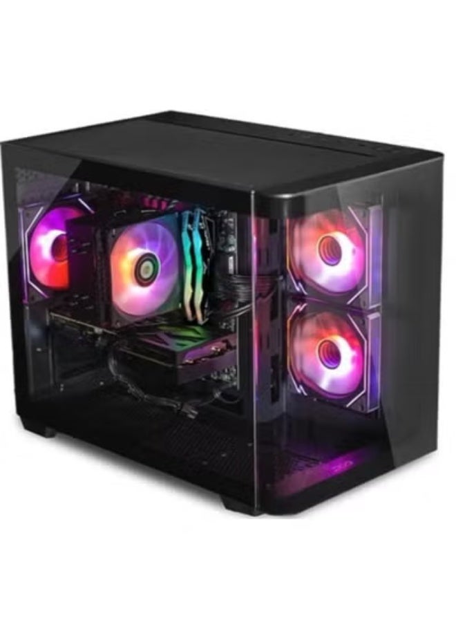 بي سي ألعاب، i5 14400F، RTX 3060، 16 جيجابايت، SSD 1 تيرابايت، ويندوز 11، PCD ليجيند 3G للألعاب أسود، A - Image 3