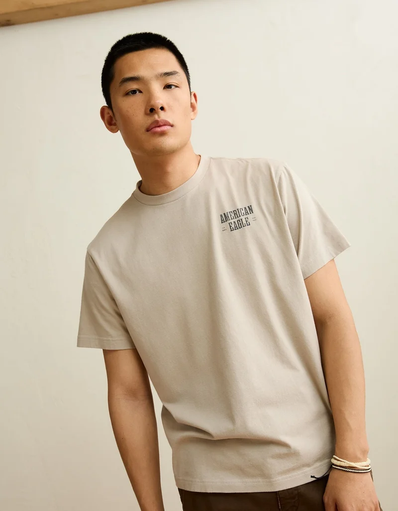 American Eagle AE Logo Graphic T-Shirt