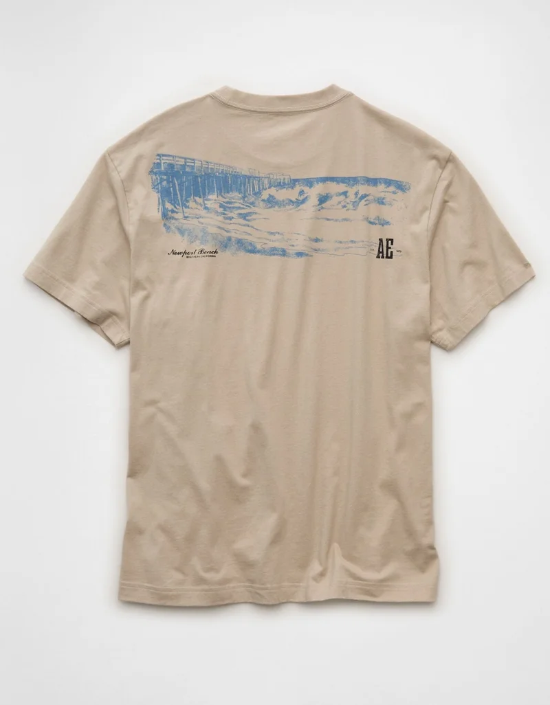 American Eagle AE Logo Graphic T-Shirt