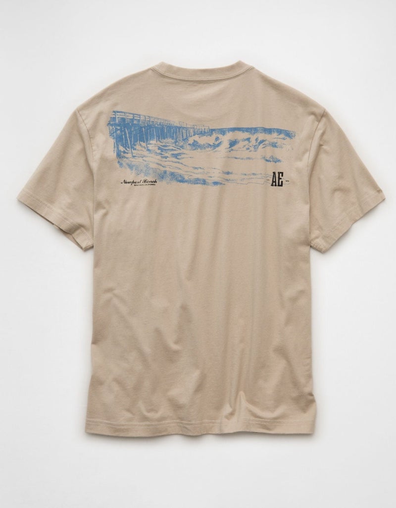 American Eagle AE Logo Graphic T-Shirt - Image 2