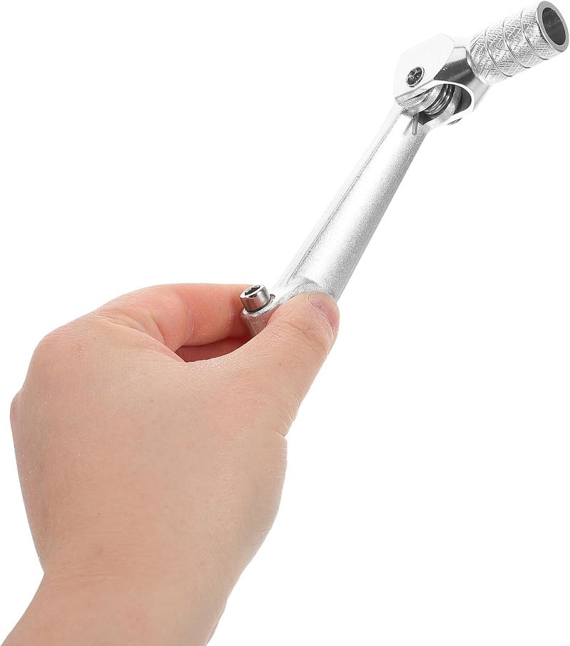 Hemobllo Aluminum Alloy Dirt Bike Gear Shifter Lever Foldable Short Shift Lever Motorcycle Off-Road Vehicle Accessories for Motocross and Road Bike Controls - Image 4