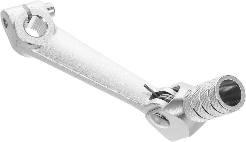 Hemobllo Aluminum Alloy Dirt Bike Gear Shifter Lever Foldable Short Shift Lever Motorcycle Off-Road Vehicle Accessories for Motocross and Road Bike Controls - Image 1