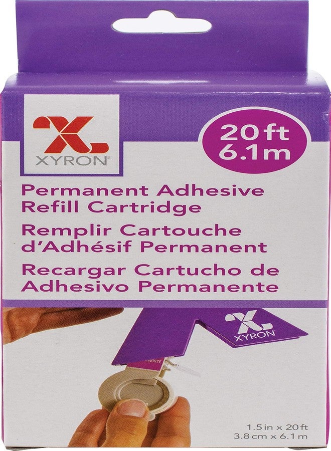 Xyron 150 Refill Cartridge 8/Pkg, 1.5"X20' Permanent 8 Pack - Image 2