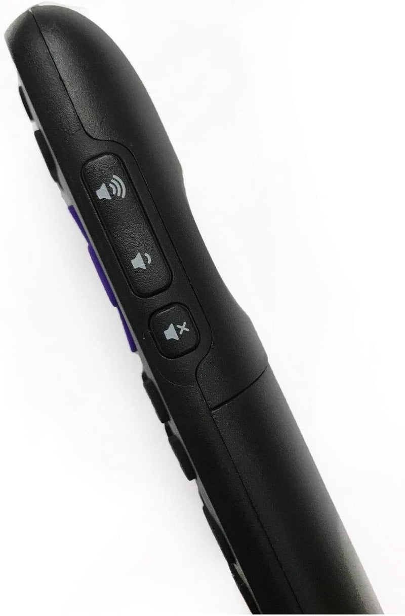 Amaz247 Replacement Remote for All Onn Roku and Other Brands of Roku TVs. The Remote Comes with Volume Control & TV Power Button and it Does not Need Pairing with TVs. (Auto Paring) - Image 1