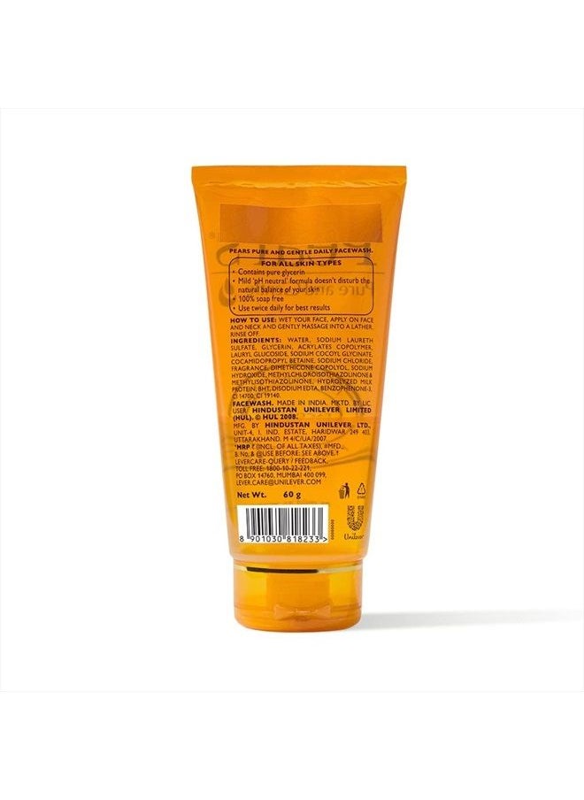 Pears Pears Pure & Gentle Face Wash 60gm  - Image 5
