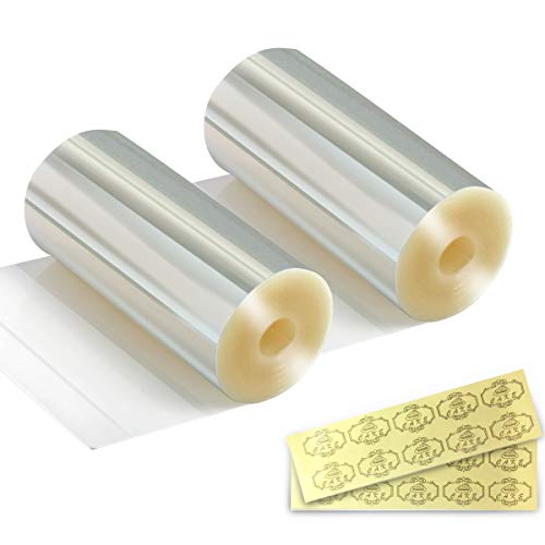 Picowe Cake Collars 4 x 788inch, Acetate Rolls, Clear Cake Strips, Transparent Cake Rolls, Mousse Cake Acetate Sheets for Chocolate Mousse Baking, Cake Decorating - Image 1