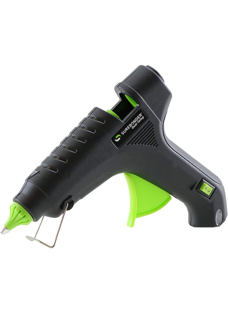 Surebonder Surebonder DT-270 Dual Temperature 40W Full Size Hot Melt Glue Gun-Uses 7/16" D Glue Sticks , Green/Black  - Image 1
