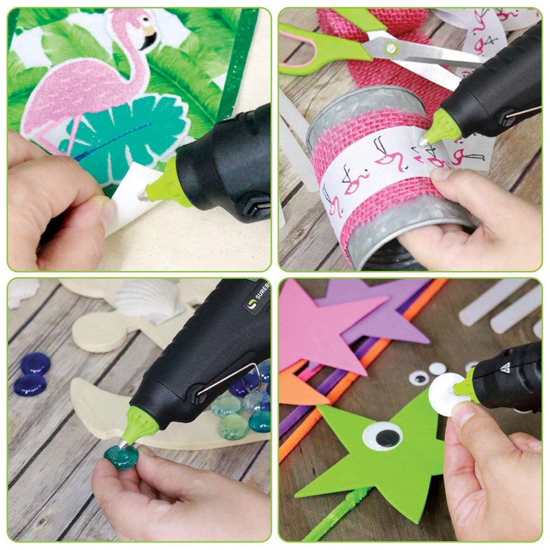 Surebonder DT-270 Dual Temperature 40W Full Size Hot Melt Glue Gun-Uses 7/16" D Glue Sticks - Image 4