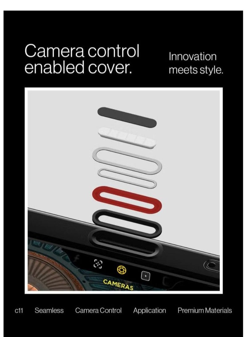 Spigen Ultra Hybrid T MagFit for iPhone 16 PRO Case Cover [Camera Control Button Cover] with MagSafe [3D Spatial Effect with Hexa-Layer Print] - C11 Magnolia - Image 5