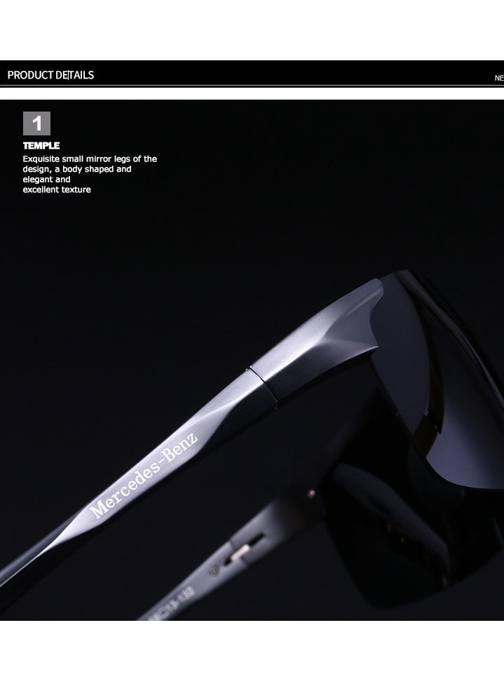 New Mercedes Benz Fshion High Quality Sunglasses Men's Polarized Sunglasses